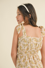Load image into Gallery viewer, Floral Midi Dress Youth - Taupe