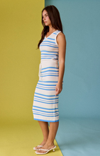 Load image into Gallery viewer, Striped Knit Tank and Skirt Set