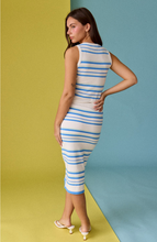 Load image into Gallery viewer, Striped Knit Tank and Skirt Set