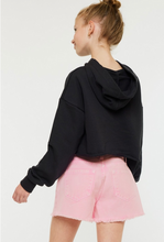 Load image into Gallery viewer, High Rise Frey Denim Shorts Pink - Youth