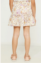 Load image into Gallery viewer, Floral Ruffle Drawstring Skirt - Youth