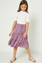 Load image into Gallery viewer, Tassled Midi SKirt Violet - Youth