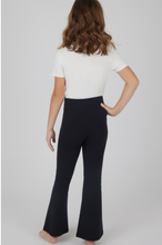 Load image into Gallery viewer, Flared Legging Black - Youth