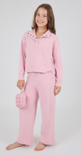 Load image into Gallery viewer, Mock Neck Pullover Pink - Youth