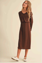 Load image into Gallery viewer, Ribbed Cardi Mini Dress Set