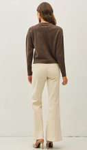 Load image into Gallery viewer, Cozy Lightweight Classic Sweater - Chocolate