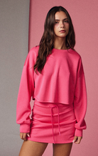 Load image into Gallery viewer, Soft Knit Cropped Sweater - Hot Pink