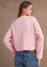 Load image into Gallery viewer, Crewneck Knit Sweater - Pink