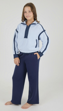 Load image into Gallery viewer, Flare Lounge Pants Navy - Youth
