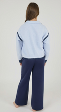 Load image into Gallery viewer, Flare Lounge Pants Navy - Youth