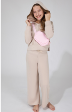 Load image into Gallery viewer, Wide Leg Lounge Pants Taupe - Youth