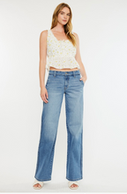 Load image into Gallery viewer, Mid Rise Wide Leg Denim