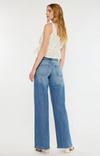Load image into Gallery viewer, Mid Rise Wide Leg Denim