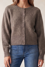 Load image into Gallery viewer, Dolman Sleeve Cardigan - Brown