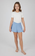 Load image into Gallery viewer, Light Blue Hybrid Shorts - Youth
