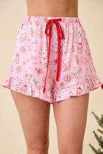 Load image into Gallery viewer, Pink Christmas Pajama Set

