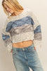 Loose Knit Bell Sleeve Sweater