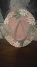 Load and play video in Gallery viewer, The &quot;Diana&quot; Hand Painted Fedora
