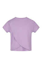 Load image into Gallery viewer, Short Sleeve Tulip Back Tee Lilac - Youth
