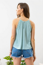 Load image into Gallery viewer, *Scalloped Halter Top