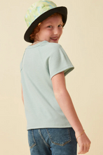 Load image into Gallery viewer, *Waffle Knit Short Sleeve Raglan - Mint