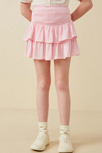 Load image into Gallery viewer, *Smocked Tiered Skirt - Blush
